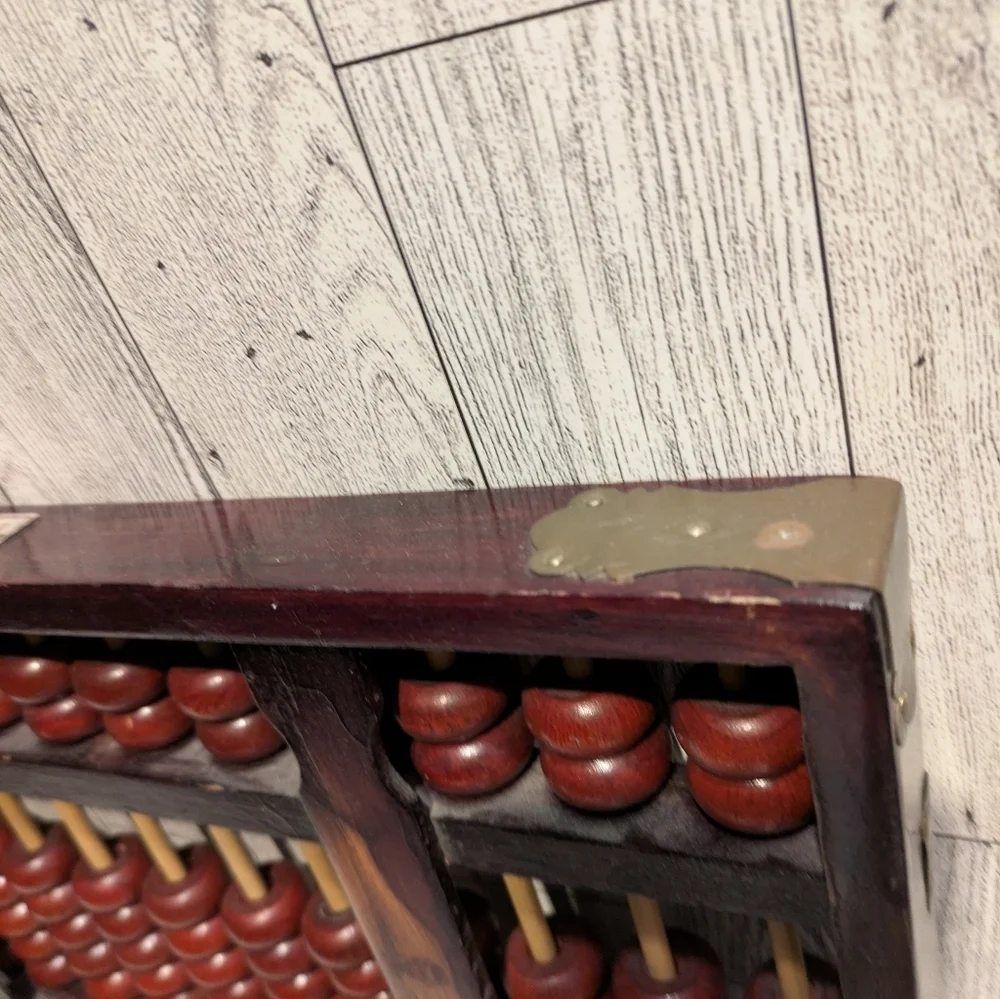 Diamond Supply Co. Red Wooden Abacus